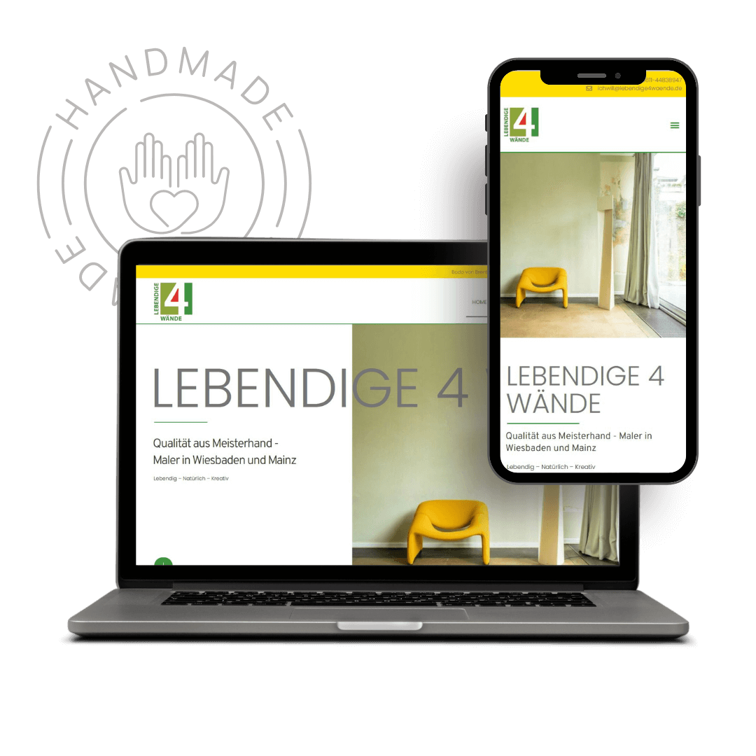 Referenz Kundenprojekt Webdesign für Handwerk Rhein-Main-Gebiet von Onlinewerkstatt